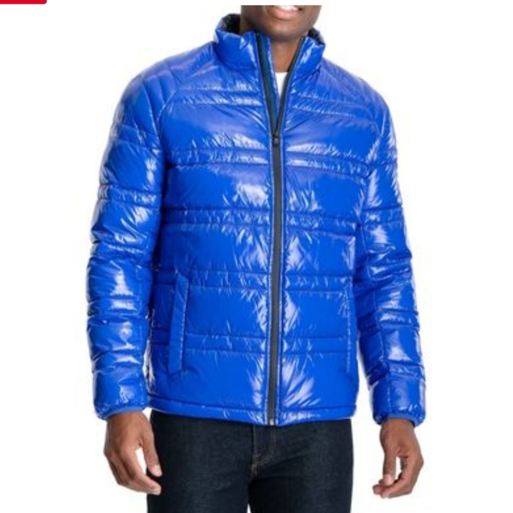 Michael Kors Unisex Street Style Logo Down Jackets